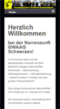 Mobile Screenshot of narrenzunft-gwaag.de